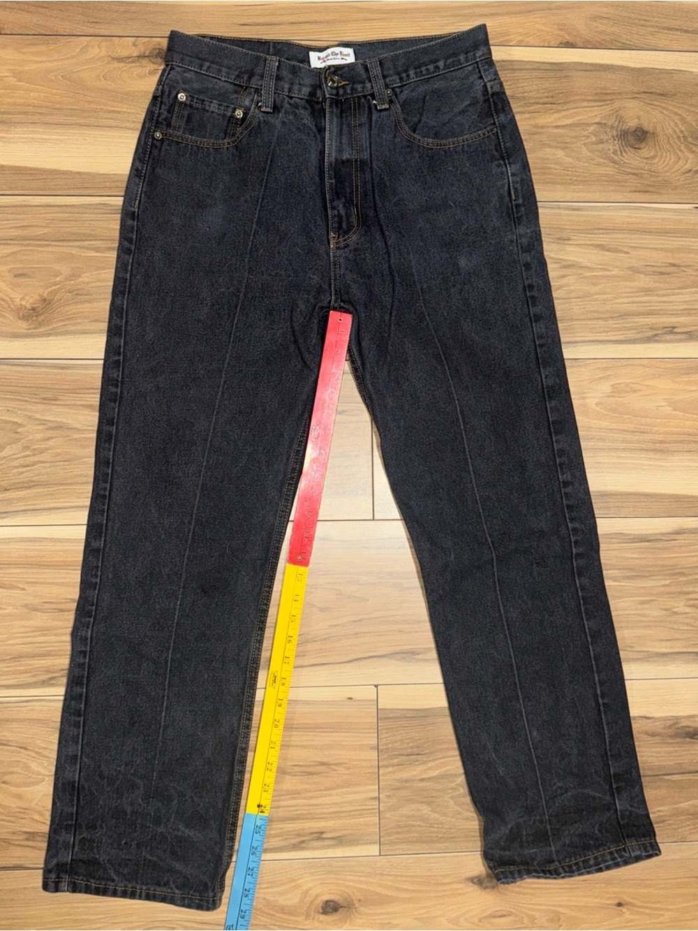 Beyond The Limit Black Premium Denim Classic Jeans Pants Size 33x29 Punk Grunge